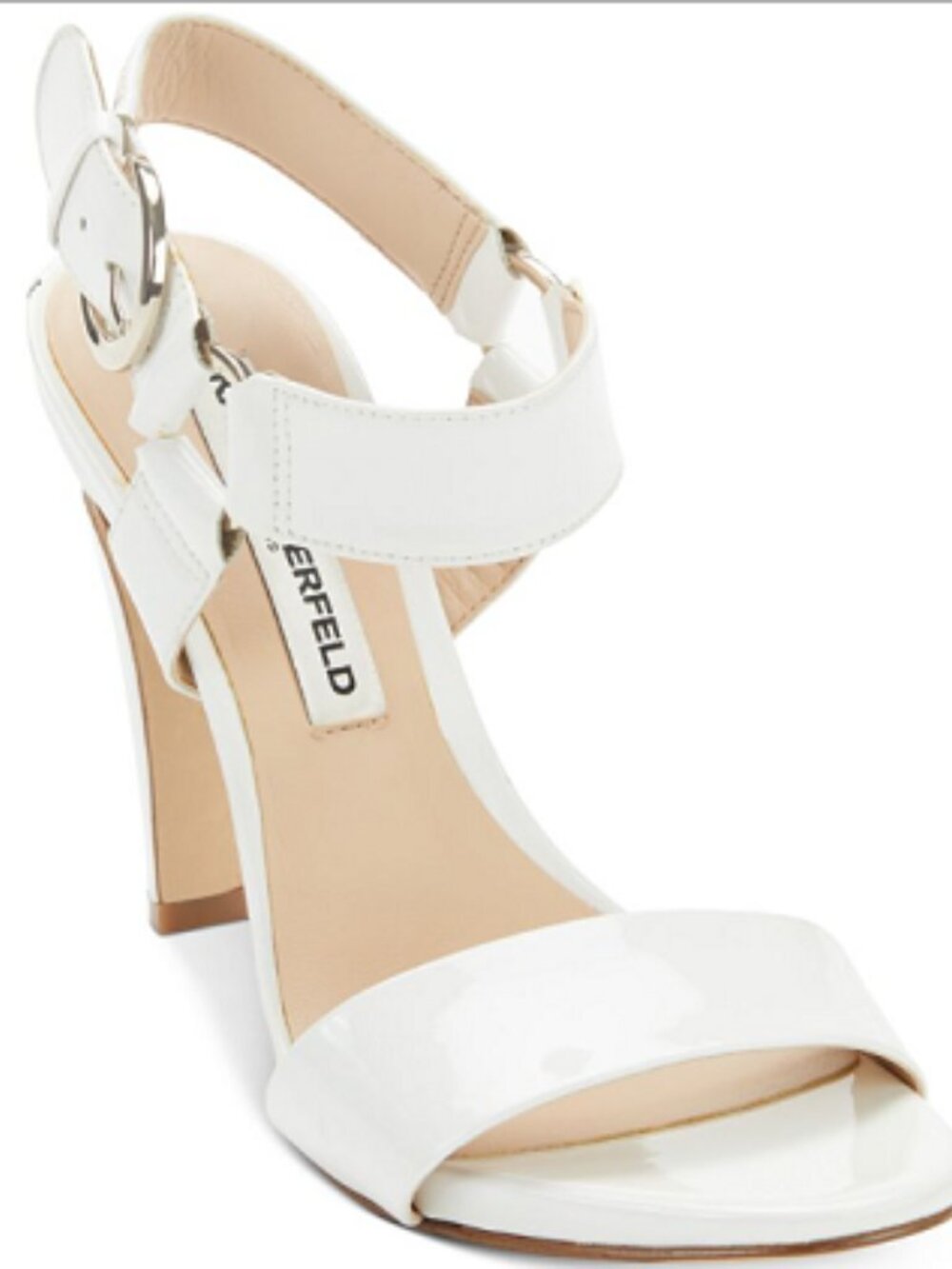 EUC Karl Lagerfeld Paris Cieone Premium Elegant Heeled Sashay Sandal (7.5)